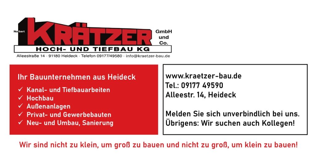 Bauzaunbanner Krätzer